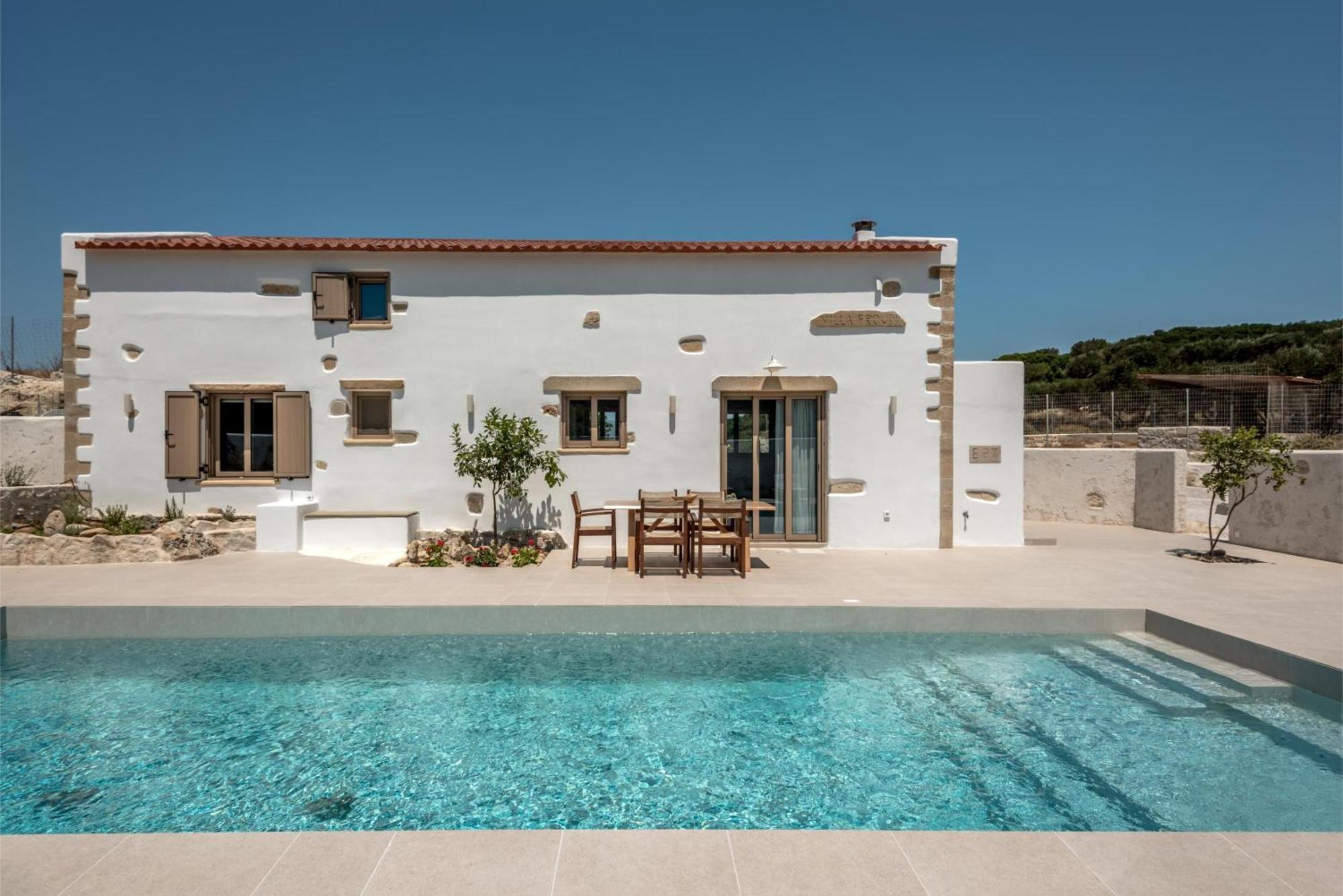 Villa Froudi Near Falaserna Beach Kíssamos Exteriör bild